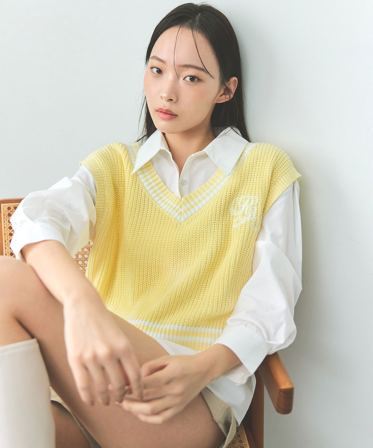 REDYAZEL「ベーシックタックショートパンツ」|キュロット|