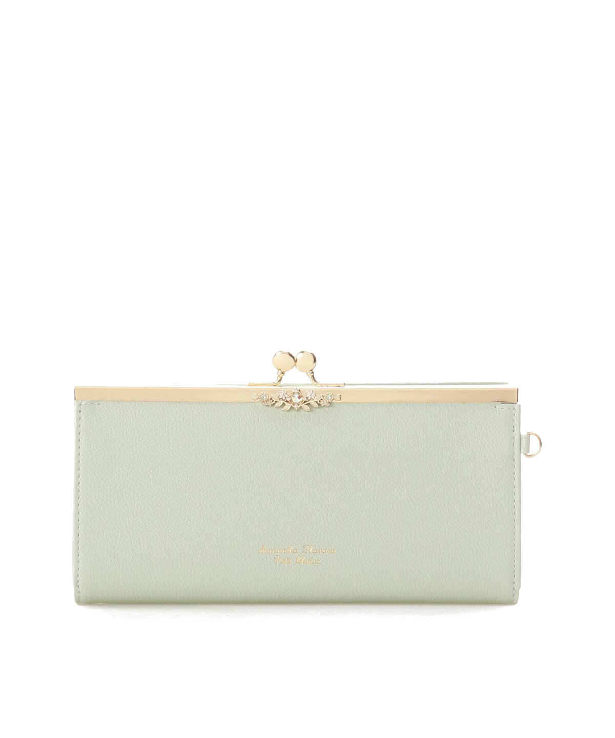 Samantha Thavasa Petit Choice「フラワーモチーフ長財布」|財布|ｲｴﾛｰｸﾞﾘｰﾝ