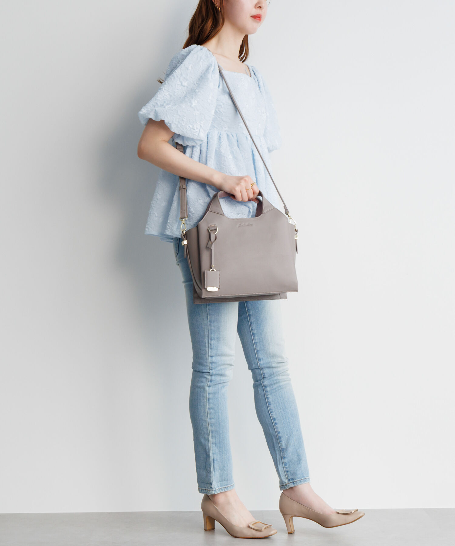  「Jewelna Rose アテナ ハンドバッグ ミドルサイズ 16321」|トートバッグ|