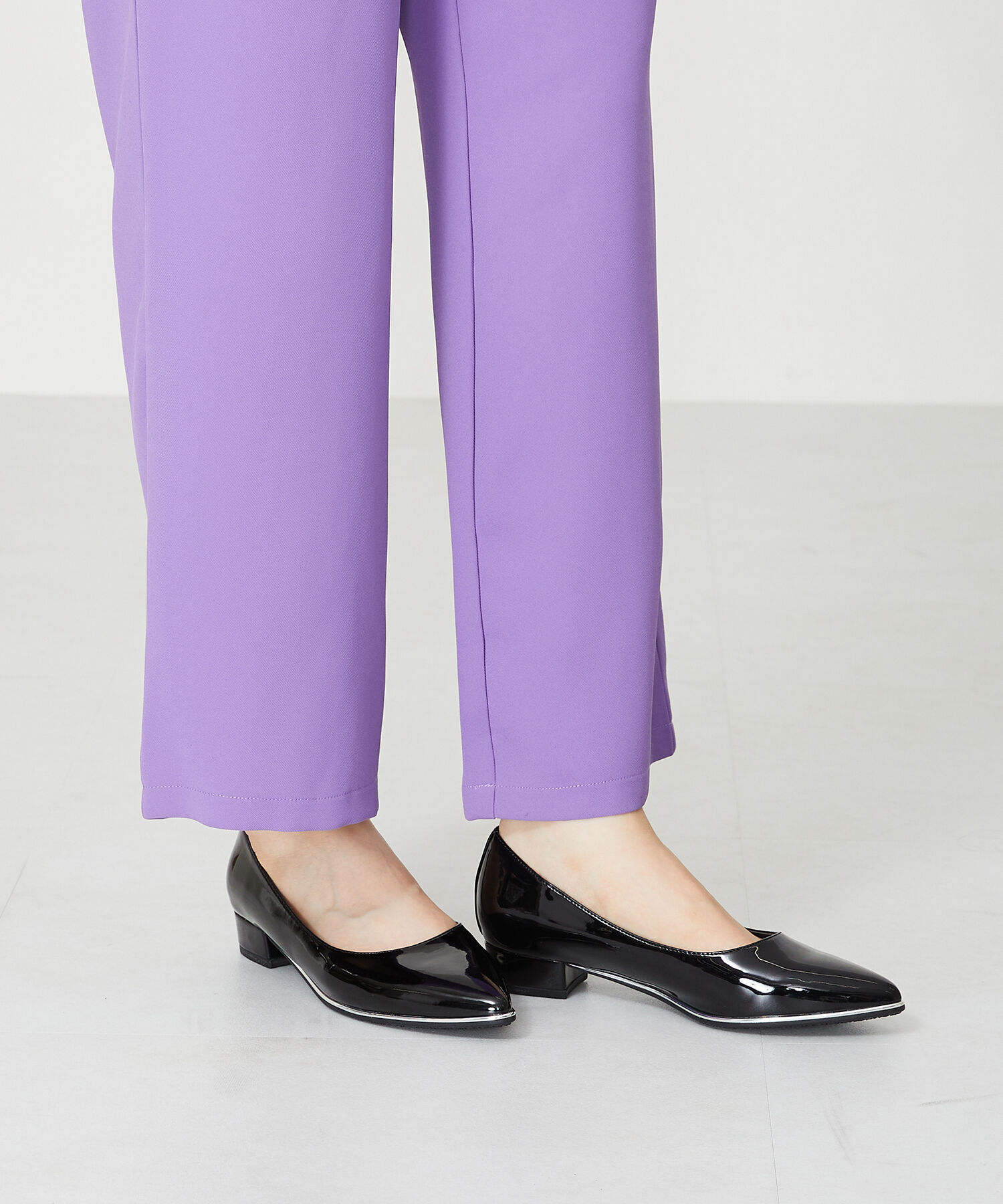 ORiental TRaffic「【レイン】メタリックラインレインパンプス/R-1012」|パンプス|