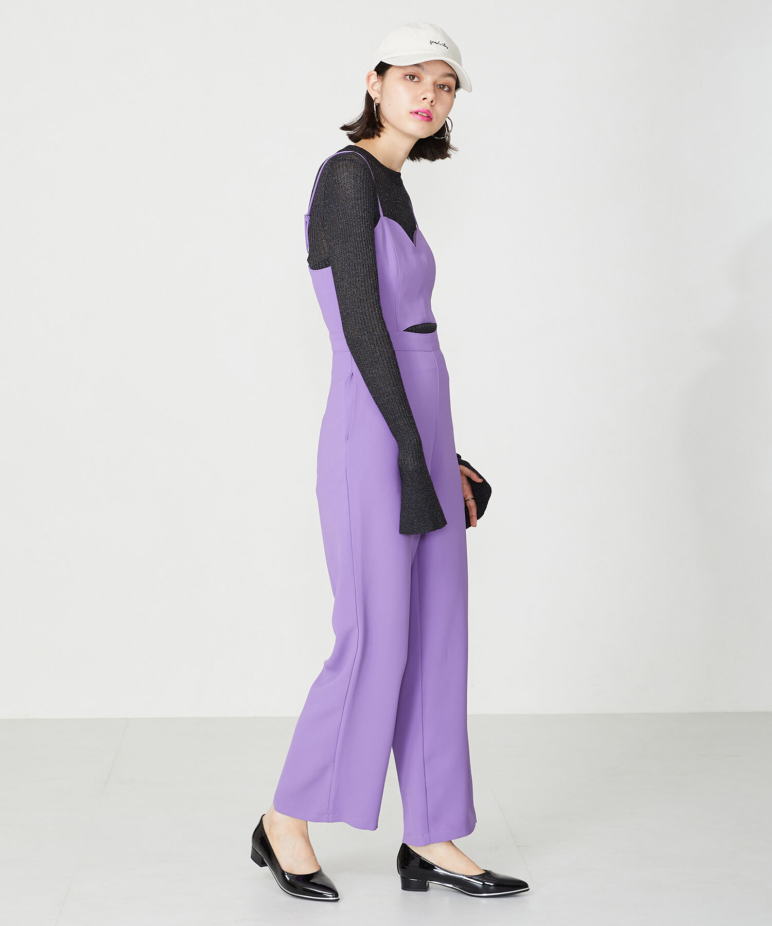 ORiental TRaffic「【レイン】メタリックラインレインパンプス/R-1012」|パンプス|