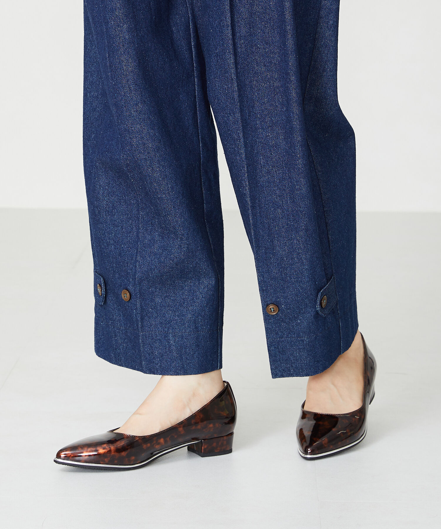 ORiental TRaffic「【レイン】メタリックラインレインパンプス/R-1012」|パンプス|