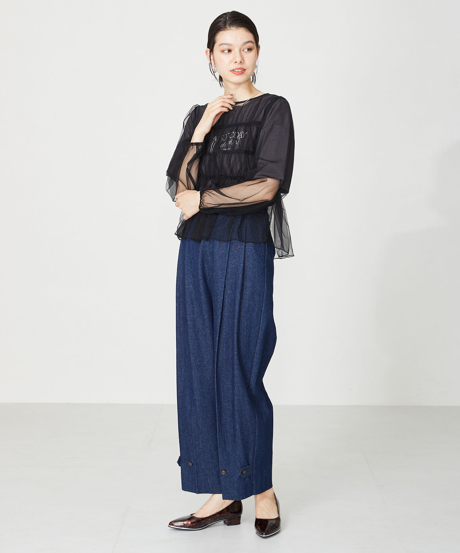 ORiental TRaffic「【レイン】メタリックラインレインパンプス/R-1012」|パンプス|