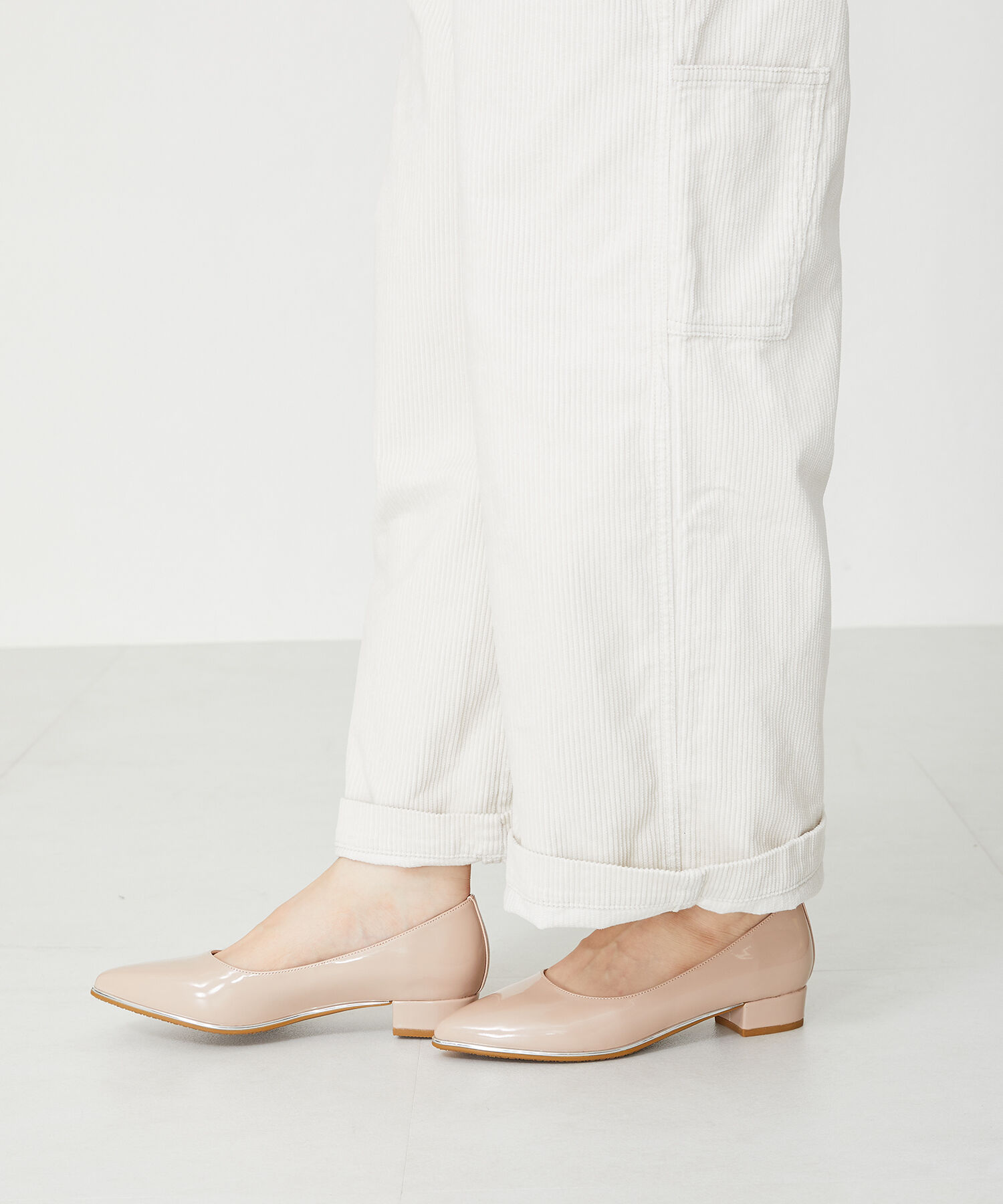 ORiental TRaffic「【レイン】メタリックラインレインパンプス/R-1012」|パンプス|