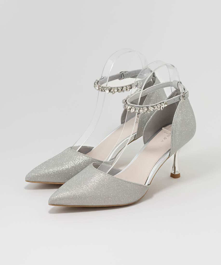  「2WAY グリッターストラップパンプス」|パンプス|
