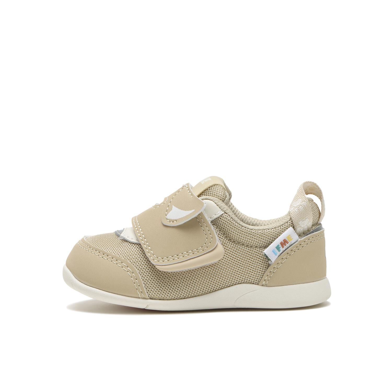 IFME「【IFME】12-15 ｲﾌﾐｰﾍﾞﾋﾞｰｱﾆﾏﾙｼｭｰｽﾞ」|スニーカー|ベージュ