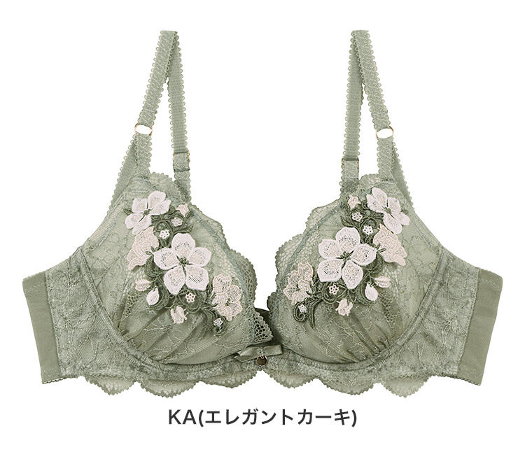 intesucre「アンテシュクレ 毎日フィットブラ Wパッドボリュームタイプ ブラジャー単品 B-E/65-75 IBT341」|インナー|