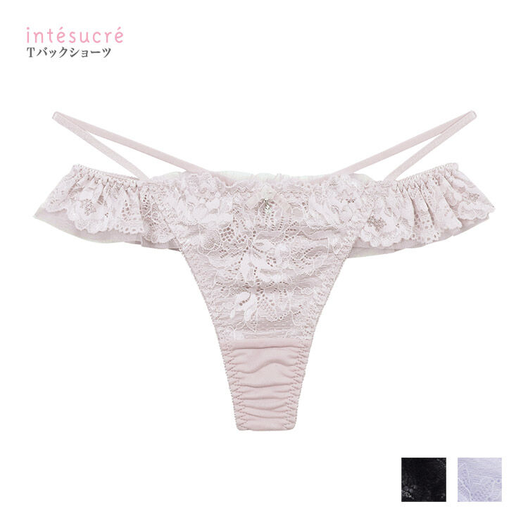 intesucre「アンテシュクレ 毎日フィットブラ IBT369ペア Ｔバックショーツ IST369」|インナー|