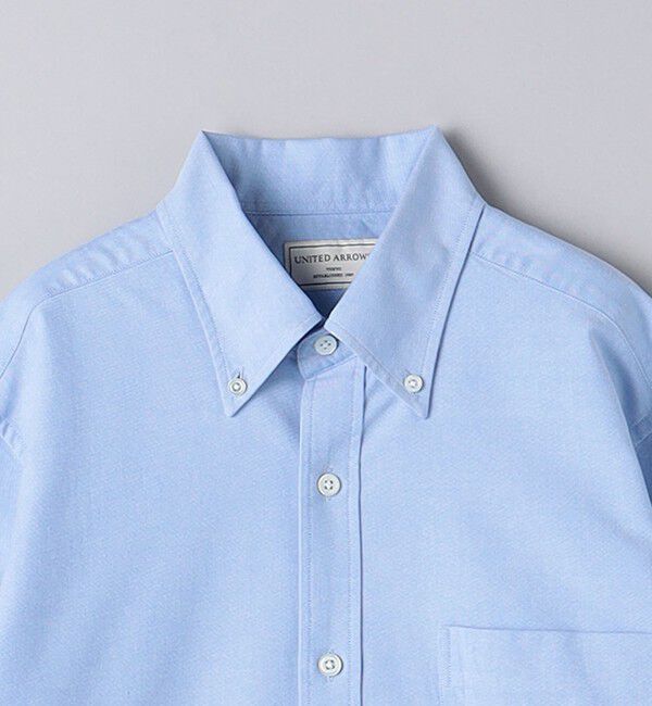 UNITED ARROWS「オーガニック コットン オックスフォード ボタンダウン シャツ」|シャツ・ブラウス|