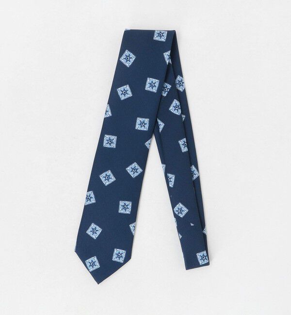 UNITED ARROWS「＜ERRICO FORMICOLA＞スクエア コモン ネクタイ」|ネクタイ・蝶ネクタイ|NAVY