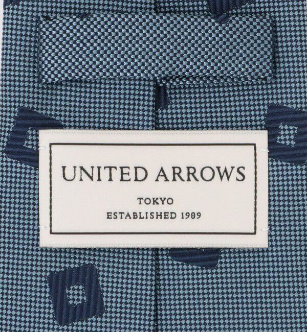 UNITED ARROWS「スクエア ジャガード ネクタイ」|ネクタイ・蝶ネクタイ|