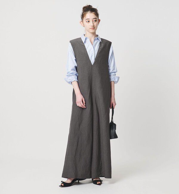 UNITED ARROWS「＜SACRA＞ノースリーブ オールインワン パンツ」|オールインワン|