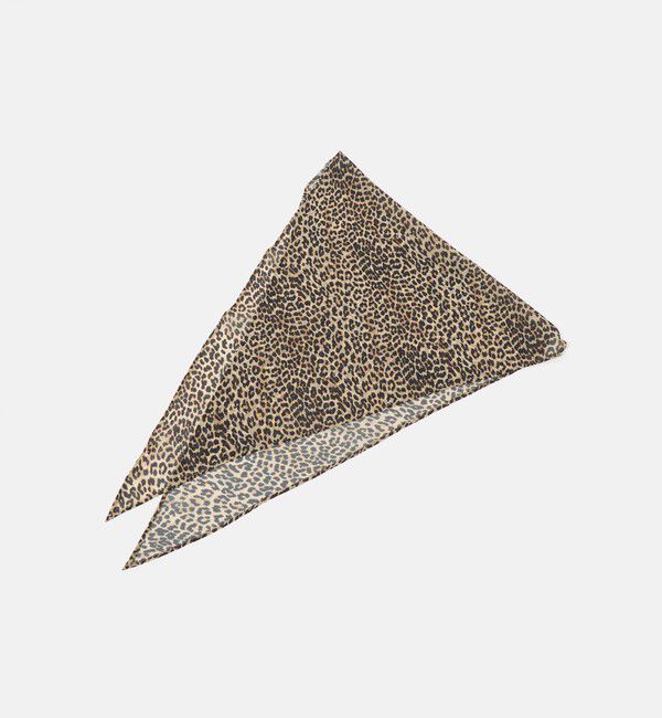UNITED ARROWS「プリント スカーフ」|バンダナ・スカーフ|BEIGE