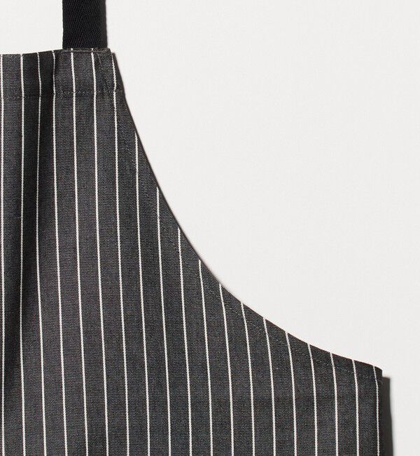 Style for Living「ストライプ エプロン BLK」|食器・キッチングッズ|