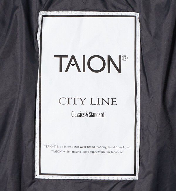 UNITED ARROWS green label relaxing「＜TAION＞シティ ダウンフーディー / キッズ  120cm-130cm」|ダウン|