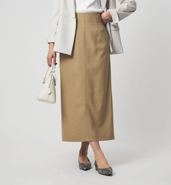 UNITED ARROWS green label relaxing「［size SHORTあり］fleurie(フルリー) タイト スカート」|タイト|BEIGE