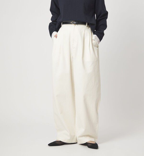 UNITED ARROWS green label relaxing「【WEB限定】＜at ease＞カーブ デニム パンツ」|デニム|