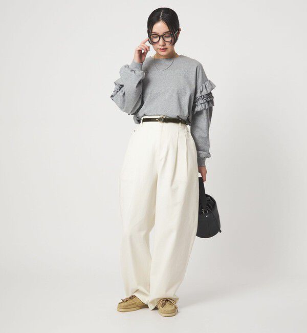 UNITED ARROWS green label relaxing「【WEB限定】＜at ease＞カーブ デニム パンツ」|デニム|