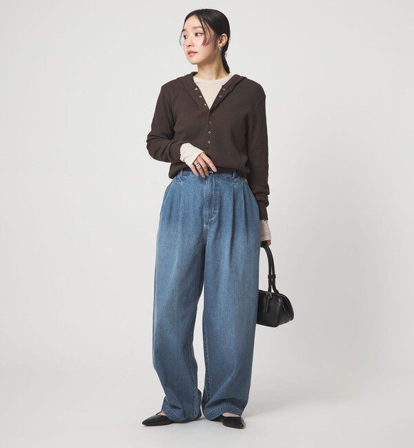 UNITED ARROWS green label relaxing「【WEB限定】＜at ease＞カーブ デニム パンツ」|デニム|