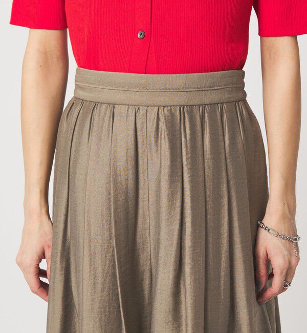 UNITED ARROWS green label relaxing「［size SHORTあり］エアリー シアー イージー ワイド パンツ」|キュロット|