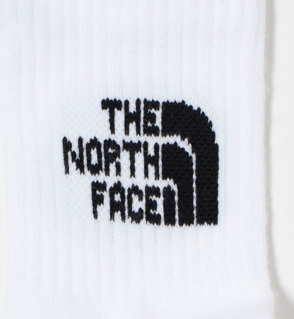 UNITED ARROWS green label relaxing「＜THE NORTH FACE＞ロゴ 3P クルーソックス / キッズ  16cm-18cm」|ソックス|
