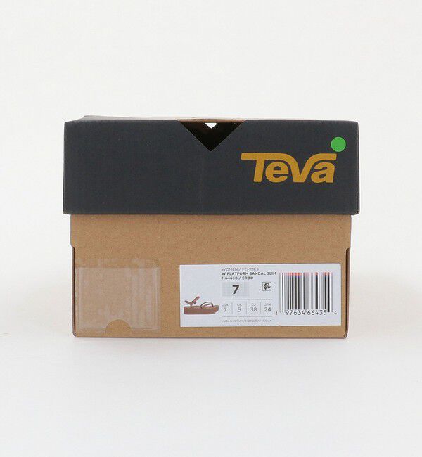 UNITED ARROWS green label relaxing「＜TEVA＞フラットフォーム サンダル スリム」|サンダル|