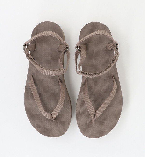 UNITED ARROWS green label relaxing「＜TEVA＞フラットフォーム サンダル スリム」|サンダル|