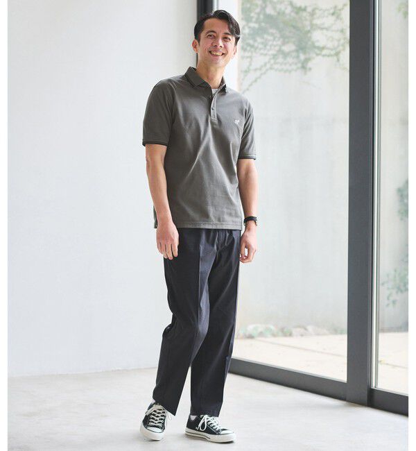 UNITED ARROWS green label relaxing「【WEB限定】ドライクリーン 半袖 ポロシャツ -吸水速乾・抗菌-」|ポロシャツ|