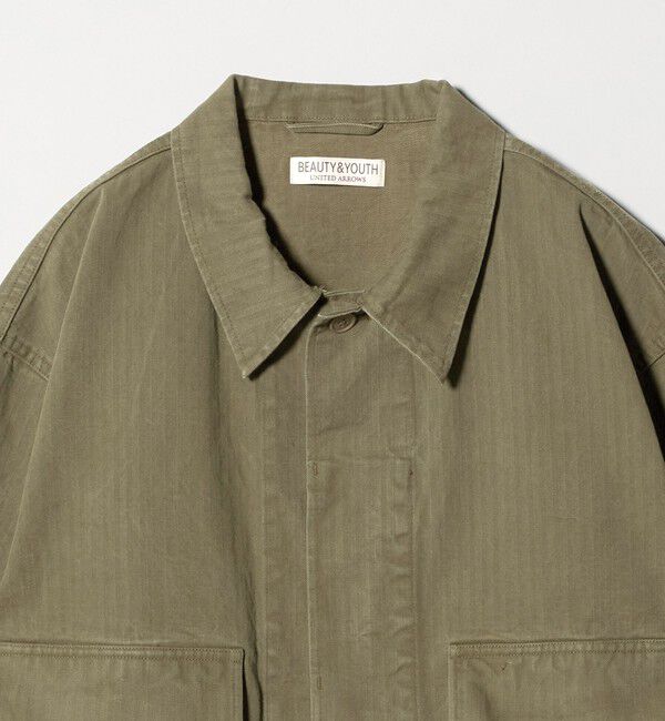 BEAUTY&YOUTH UNITED ARROWS「ヴィンテージ ヘリンボーン BDU ジャケット ショート」|その他|