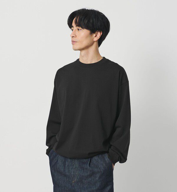 BEAUTY&YOUTH UNITED ARROWS「リファインド コットン スウェット 」|Tシャツ・カットソー|BLACK