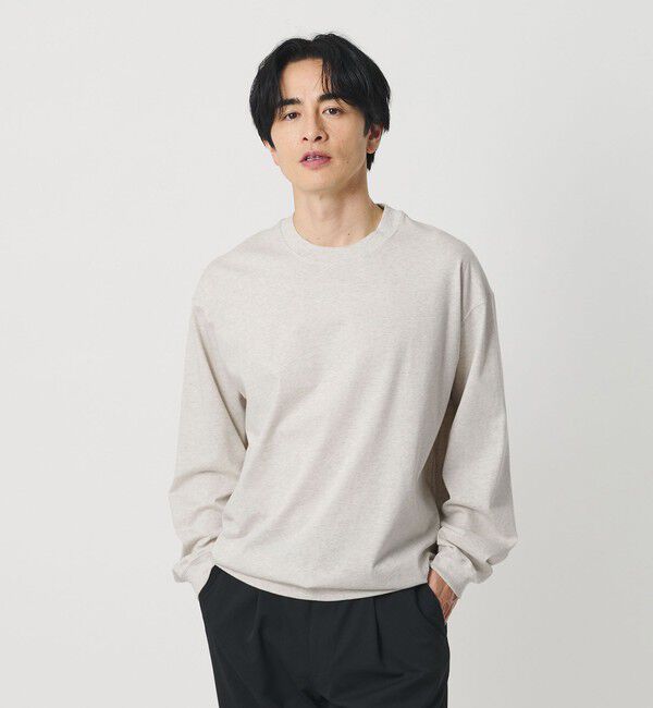 BEAUTY&YOUTH UNITED ARROWS「リファインド コットン スウェット 」|Tシャツ・カットソー|NATURAL