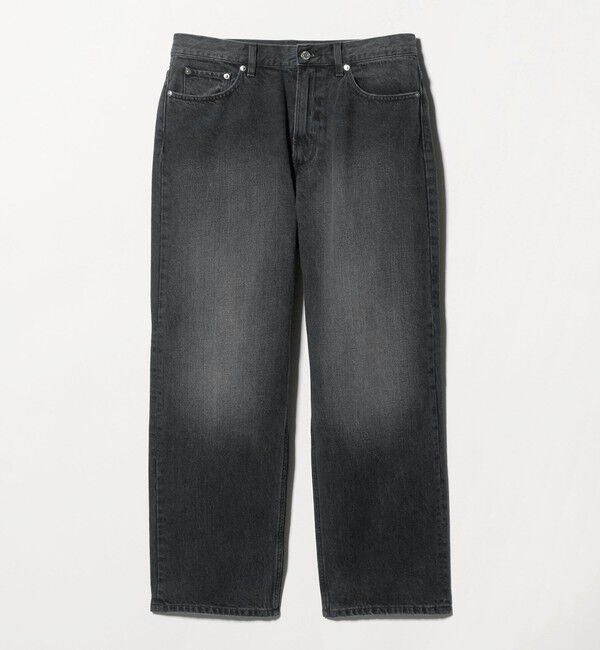 BEAUTY&YOUTH UNITED ARROWS「フェード リラックス デニム 5ポケット NO.8」|チノ|DK.GRAY