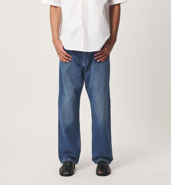 BEAUTY&YOUTH UNITED ARROWS「フェード リラックス デニム 5ポケット NO.8」|チノ|