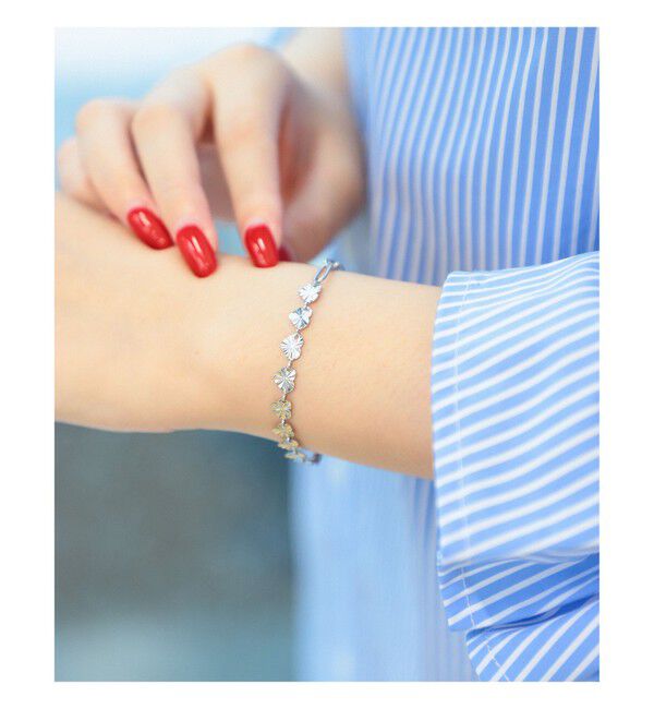 Ray BEAMS 「ステンレス ハート ＆ チェーン ブレスレット」|ブレスレット・バングル|SILVER