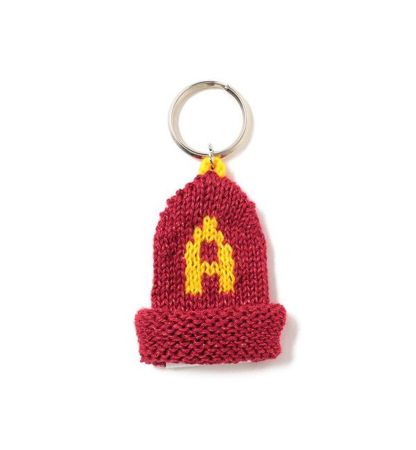 BEAMSBOY「【別注】INFIELDER DESIGN / ニット キャップ キーホルダー」|その他|A