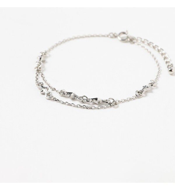 Ray BEAMS 「スター チェーン レイヤー ブレスレット」|ブレスレット・バングル|