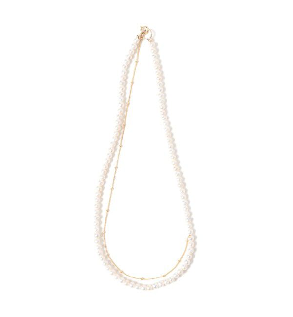 Demi-Luxe BEAMS 「jour couture / on.03 ネックレス」|その他|WHITE
