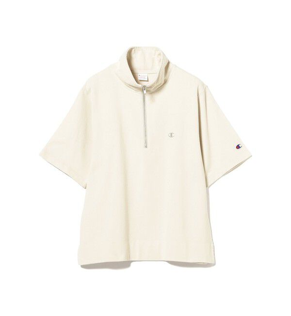 Ray BEAMS 「【別注】Champion / ハーフ ジップ Tシャツ」|Tシャツ・カットソー|
