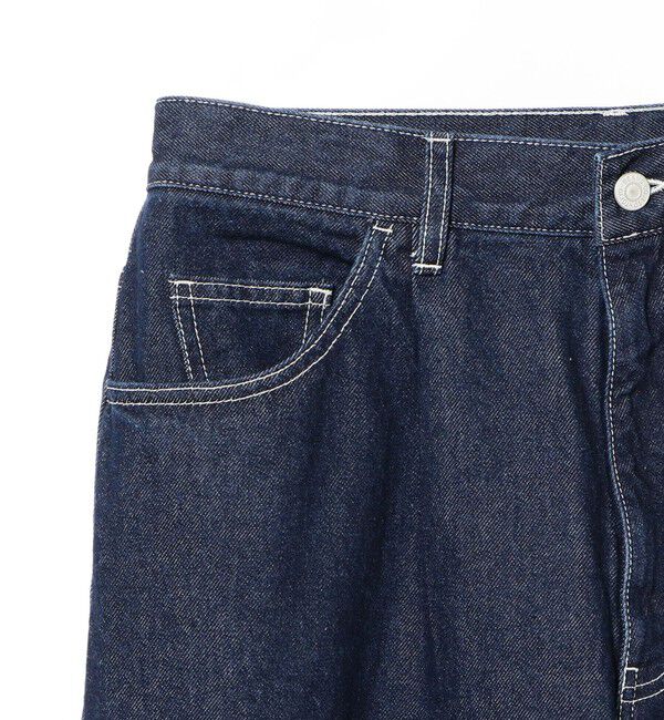 BEAMS「ワイド テーパード デニム」|デニム|