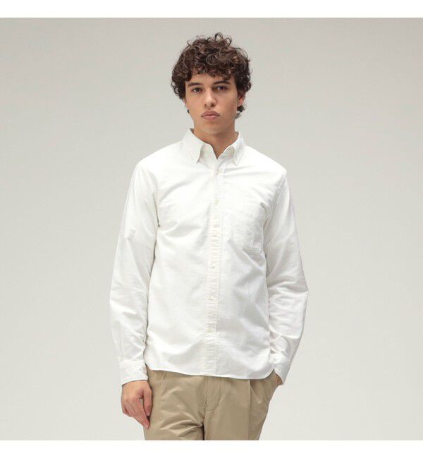 BEAMS PLUS「オックスフォード ボタンダウン シャツ」|シャツ・ブラウス|