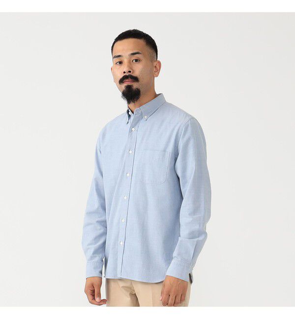 BEAMS PLUS「オックスフォード ボタンダウン シャツ」|シャツ・ブラウス|