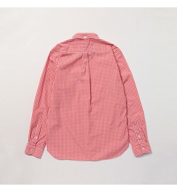 BEAMS PLUS「BEAMS PLUS / ブロード ギンガムチェック ボタンダウンシャツ」|シャツ・ブラウス|