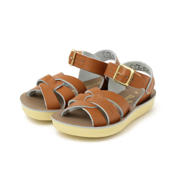 SHIPS KIDS「Salt Water Sandals:Swimmer(14～15cm)」|サンダル|ブラウン