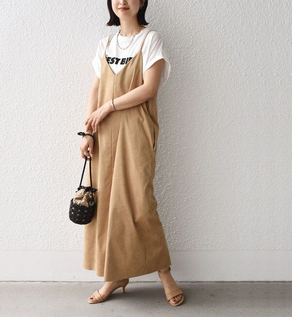 SHIPS for women「〈手洗い可能〉Iライン キャミ ワンピース」|ワンピース|