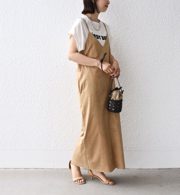 SHIPS for women「〈手洗い可能〉Iライン キャミ ワンピース」|ワンピース|