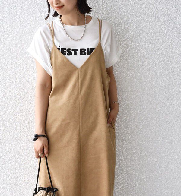 SHIPS for women「〈手洗い可能〉Iライン キャミ ワンピース」|ワンピース|