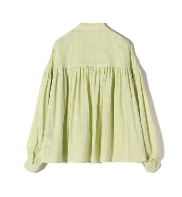 SHIPS for women「〈洗濯機可能〉スタンドフリル ボリューム ブラウス 24SS ◇」|シャツ・ブラウス|