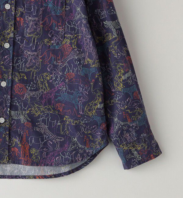 SHIPS KIDS「SHIPS KIDS:100～130cm / ボタンダウン リラックス 長袖 シャツ」|シャツ・ブラウス|