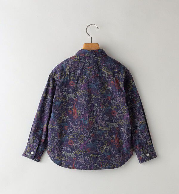 SHIPS KIDS「SHIPS KIDS:100～130cm / ボタンダウン リラックス 長袖 シャツ」|シャツ・ブラウス|