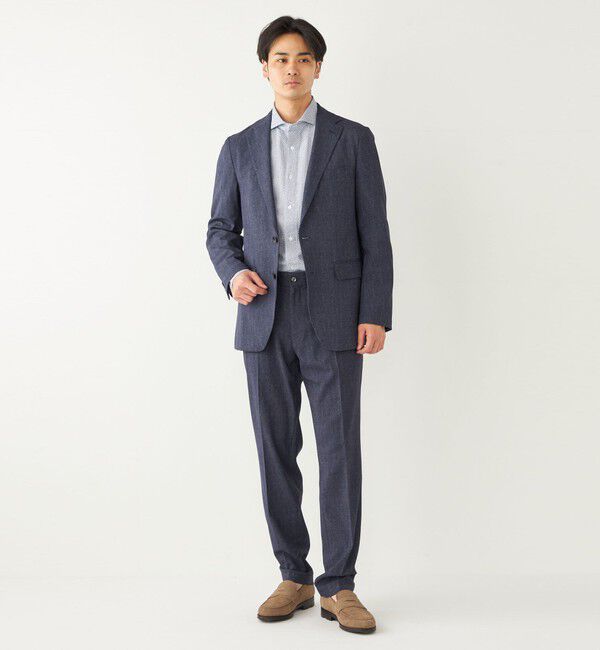 SHIPS Colors 「SHIPS Colors:〈洗濯機可能〉AVANT パンツ(セットアップ対応可能)」|スラックス|